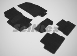 Коврики текстильн. Nissan Qashqai (российская сборка) с 2016г-  /компл.5шт./осн.резин./ LUX