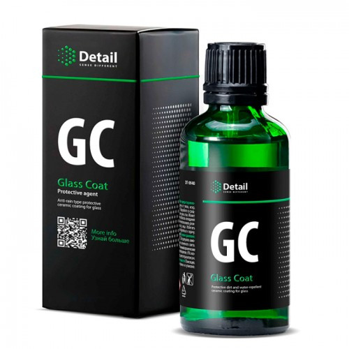 DETAIL  Керамическое покрытие для стекла &quot;GС&quot; (сохраняются  до 8ми месяцев) 50мл.