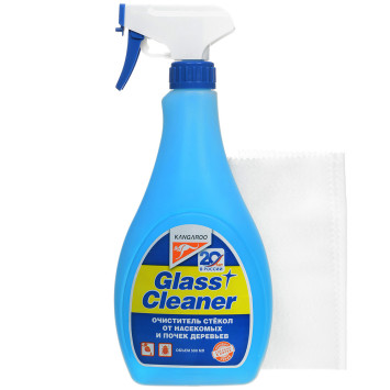 Kangaroo  Очиститель стекол от насекомых и почек деревьев 500мл.