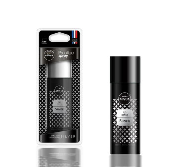 Осв.воздуха  AROMA CAR  Prestige Spray &quot;Silver&quot; (спрей)