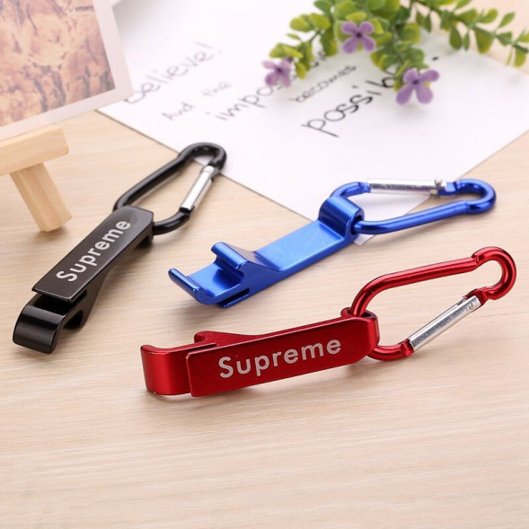 Брелок  &quot;SUPREME&quot; открывашка Красный