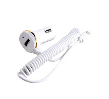 Зарядн.устр-во для телефона  Exployd ex-z-248 (lightning + usb) белый