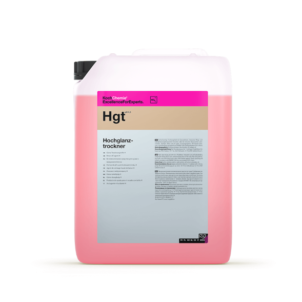 HOCHGLANZTROCKNER - Сильно концентрированный горячий воск для вспомогательной сушки ЛКП автомобиля, (10 л). 178010