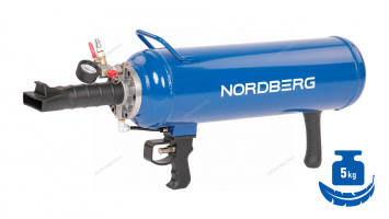 Бустер автоматический алюминиевый NORDBERG CH3AL (12 л)