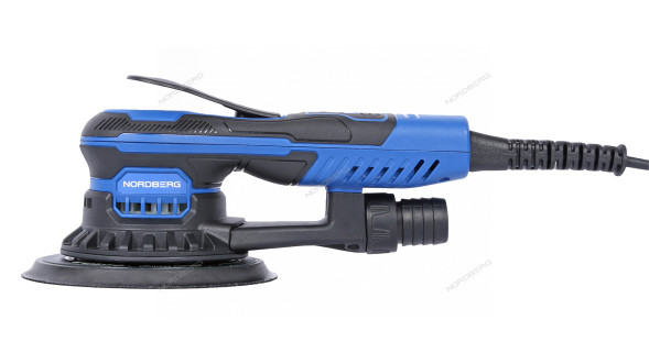 Эксцентриковая шлифмашина NORDBERG NE455 (ход 5 мм, диск 150 мм, 4000-10000 об/мин)