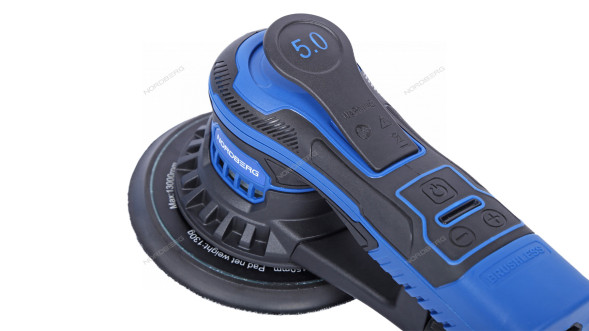 Эксцентриковая шлифмашина NORDBERG NE455 (ход 5 мм, диск 150 мм, 4000-10000 об/мин)