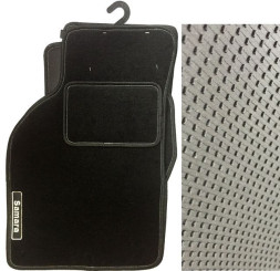 Коврики текстильн. Ford Fusion III, IV2002-2012г./Fiesta V 2001-2008г./компл.5шт./осн.резин.