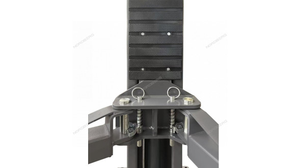 Двухстоечный подъемник Nordberg N4124H1-4T с верхней синхронизацией (4,1 м, подхваты 3+2)