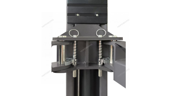 Двухстоечный подъемник Nordberg N4124H1-4T с верхней синхронизацией (4,1 м, подхваты 3+2)