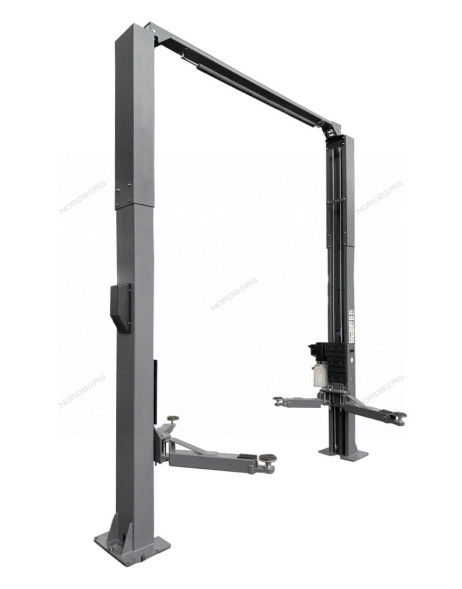 Двухстоечный подъемник Nordberg N4124H1-4T с верхней синхронизацией (4,1 м, подхваты 3+2)