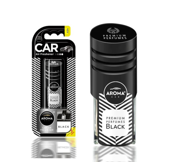 Осв.воздуха  AROMA CAR  Prestige Vent &quot;Black&quot;  (на дефлектор)