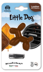 Осв.воздуха Little Dog на дефлектор  Кожа
