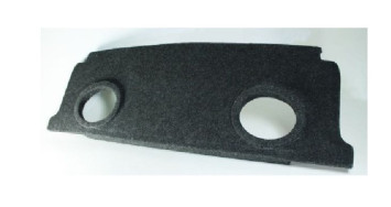 Полка акустическая LADA НИВА (3х дверная) цельная дсп/мдф, (15-20мм) карпет Черный