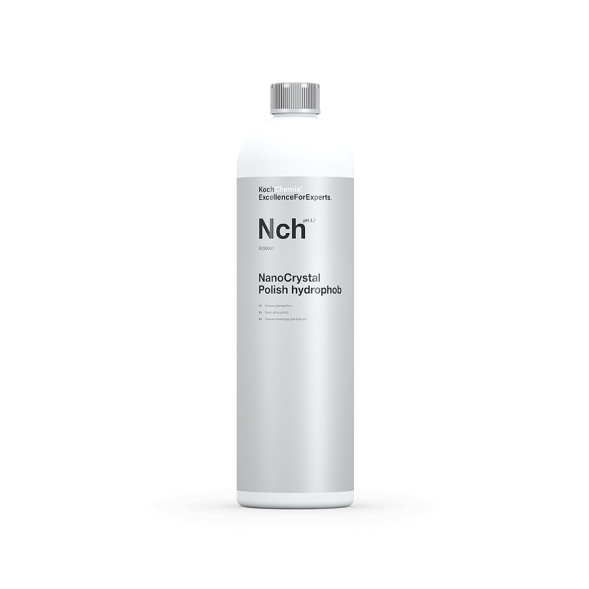 NANOCRYSTAL POLISH HYDROPHOB - Состав для бесконтактной полировки после мойки автомобиля с гидрофобным эффектом, (1 л). 290001