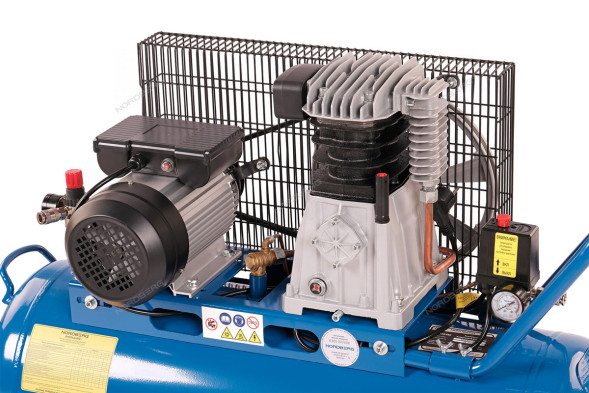 Компрессор поршневой с ременным приводом NORDBERG NCE100/480 (220В)