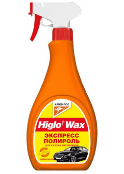 Kangaroo  Полироль для кузова &quot;Экспресс-полироль&quot; жидкий воск  500мл.