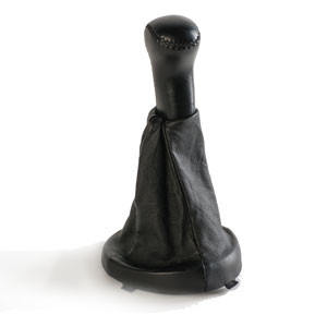 Ручка КПП+пыльн.+рамка пласт. CHEVROLET NIVA  РАМКА МАЛАЯ натур.кожа (Чёрный)