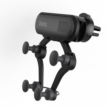 Держатель телефона HOCO  в дефлектор раздвижной  Черный CA103