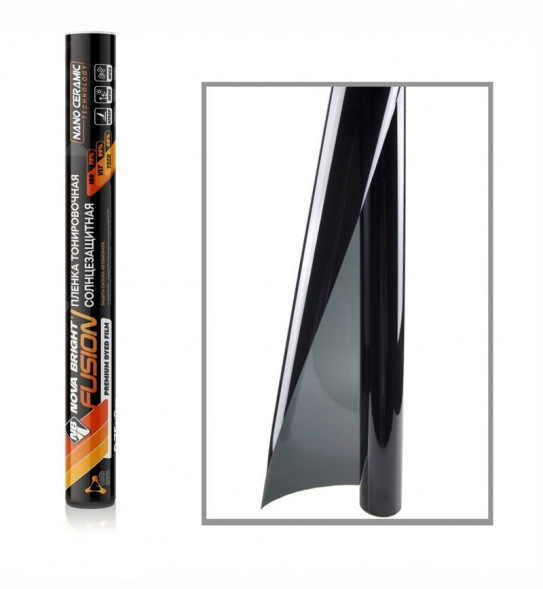 Пленка тонир. NB-FUSION CERAMIC 35%  0,75*3m  Black  (антицарапин)