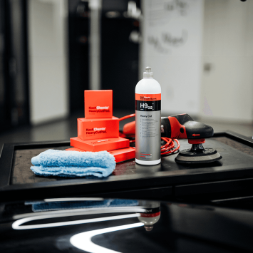 HEAVY CUT H9.02 - Абразивная полировальная паста для твёрдых лаков (1 л) 458001