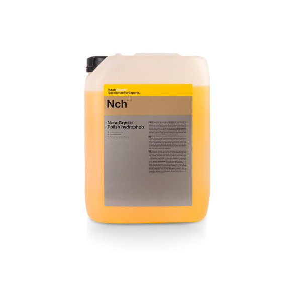 NANOCRYSTAL POLISH HYDROPHOB - Состав для бесконтактной полировки после мойки автомобиля с гидрофобным эффектом (10 л) 290010
