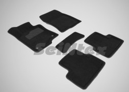 Коврики  Honda Accord VIII 2008-2012г. /компл.5шт./осн.резин./ 3D