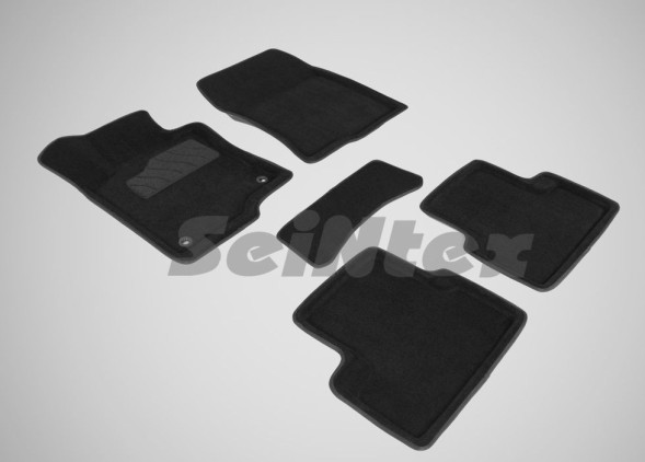 Коврики  Honda Accord VIII 2008-2012г. /компл.5шт./осн.резин./ 3D
