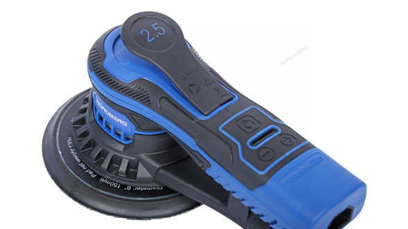 Эксцентриковая шлифмашина NORDBERG NE452 (ход 2,5 мм, диск 150 мм, 4000-10000 об/мин)