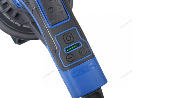 Эксцентриковая шлифмашина NORDBERG NE452 (ход 2,5 мм, диск 150 мм, 4000-10000 об/мин)