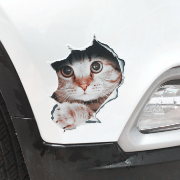 Наклейка &quot;Котенок&quot;  13х18см