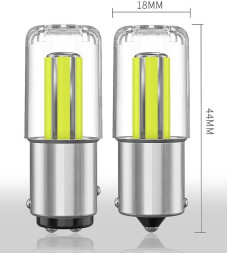 SOLAR  Свет-од  12V  T15   COB  21W   BA15S белый