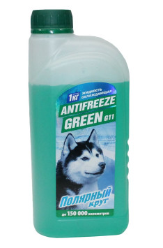 Антифриз  &quot;Полярный круг&quot;  G11 (зеленый) 1 кг