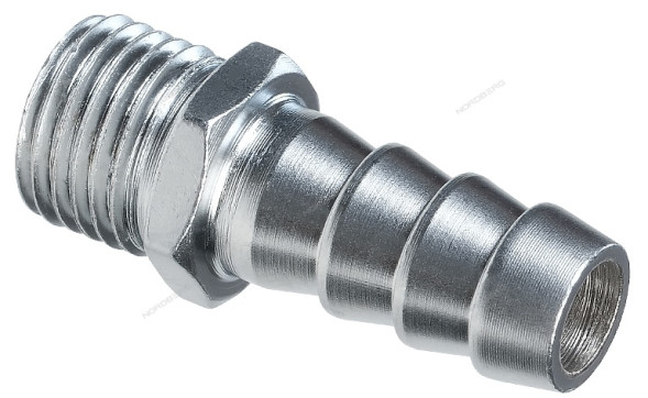 Переходник NORDBERG NPS10 (M1/4&quot; - елочка Ø 10 мм)