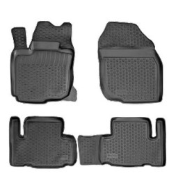 Коврики резиновые   Toyota RAV-4 III (LWB) 2006-2008г. тэп корыто