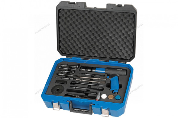 Усиленное пневматическое зубило NORDBERG NP5041K (набор в кейсе)