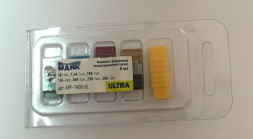 Предохранители флажковые "МАЯК" MINI набор 5А-30А 8шт/блистер с пинцетом