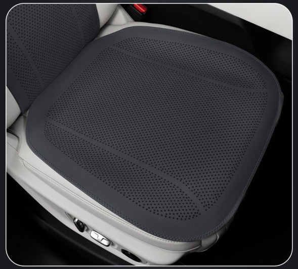 Накидка  Carlife  «Altea» нижняя часть, экокожа, перфорация, черный/черный