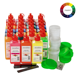 ColourKit для ColourScannerPRO  COLOURLOCK – Farbset 27 цветов 250 мл и принадлежности для смешивания LZ-800403