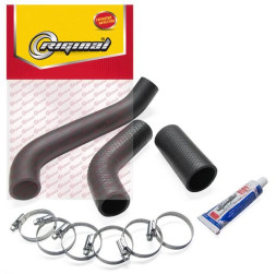 RG Патрубки радиатора Г-3302 дв.УМЗ 4216 Бизнес  с хомутами и герметиком (кт.3 шт.) &quot;Riginal&quot;