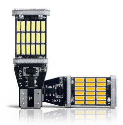 SOLAR  Свет-од  12V  T10 45 SMD 4014  W5W  W2.1x9.5d  белый