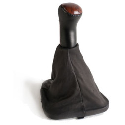 Ручка КПП+пыльн.+рамка пласт. ВАЗ 2110-12 натур.кожа (Дерево)