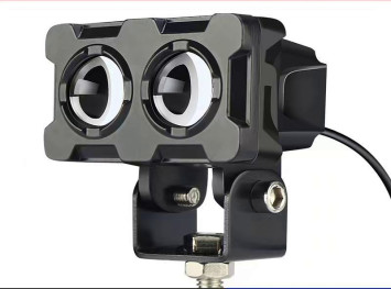 Фара Off Road   ближний + дальный свет   2 CREE, 10W, 1200LM, 6000K  (70*40мм)  12-24V