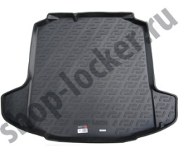 Коврик багажн.  Skoda Rapid Liftback (2012-)/(2020-) с ушами