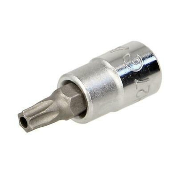 Инструмент HANS. Торцевая головка 1/4&quot; TORX с отверстием T10 короткая L 32mm