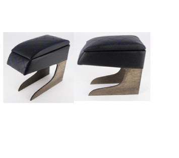 Подлокотник  ВАЗ 2110 - 2111  (мягкий)  ЧЕРНЫЙ