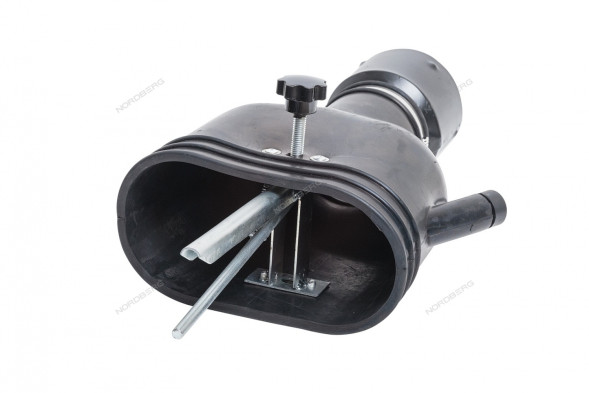 Насадка резиновая овальная с внутренней фиксацией на шланг NORDBERG AN100DP (D=100 мм) 