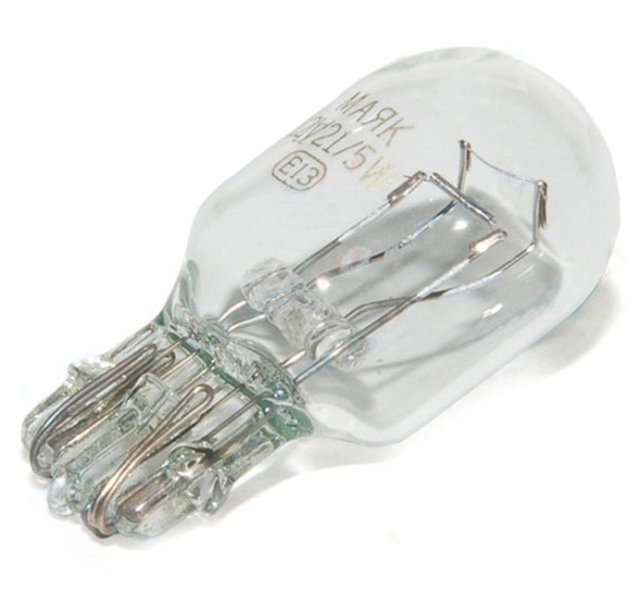 Лампа МАЯК 12V     А 12-21+5  W21/5W   W3х16q (уп.10шт)