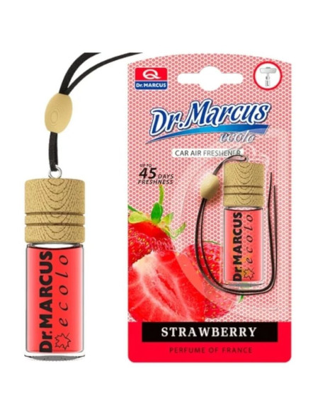Осв.воздуха DrMarcus подвесной  Ecolo &quot;пробка&quot;  Strawberry 4,5ml