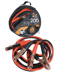 Провода пусковые  200А  &quot;Nova Bright&quot;  2,5м  в сумке