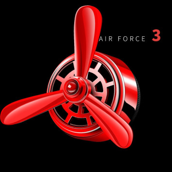 Осв.возд. Carlife пропелер, красный  (на дефлектор)